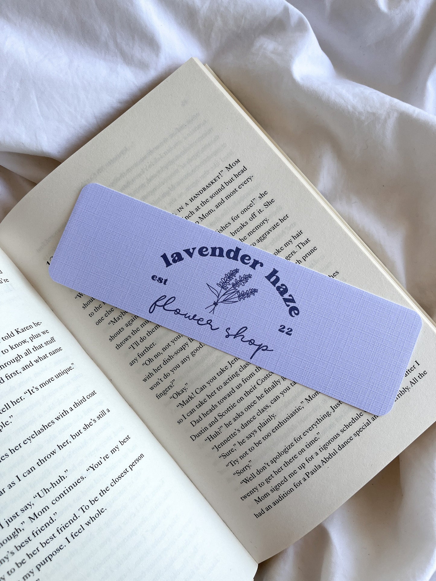 Lavender Haze Bookmark | Midnight Book Store