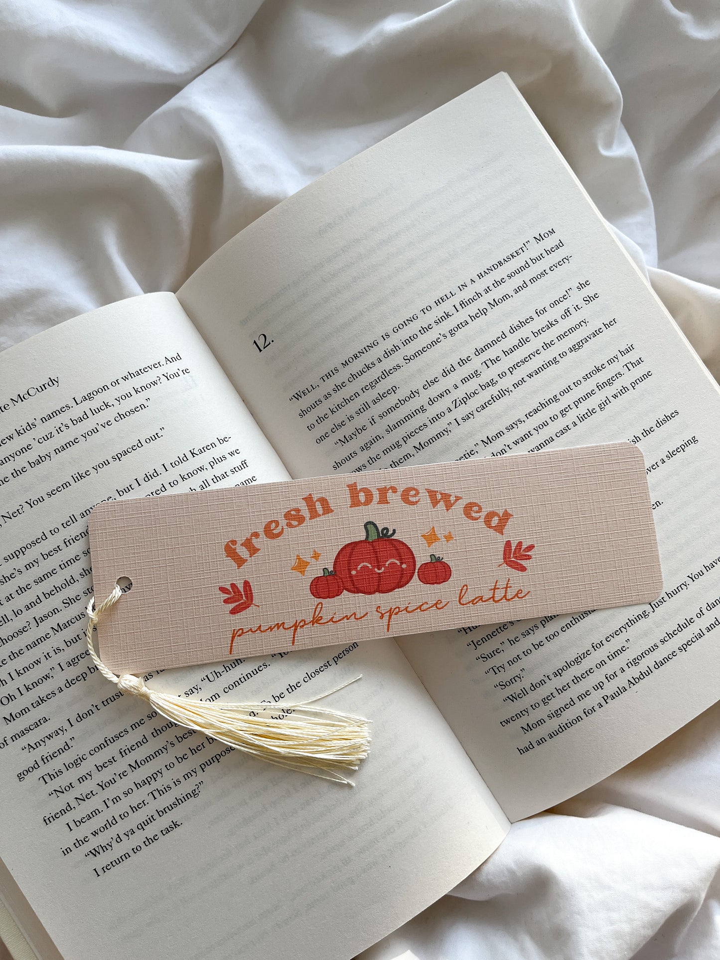 Pumpkin Bookmark | Autumn Essentials Bookmark