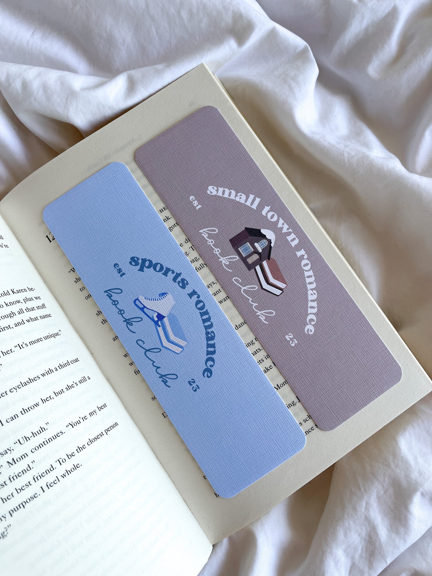 Romance Bookmarks | Small Town Romance | Sports Romance Era