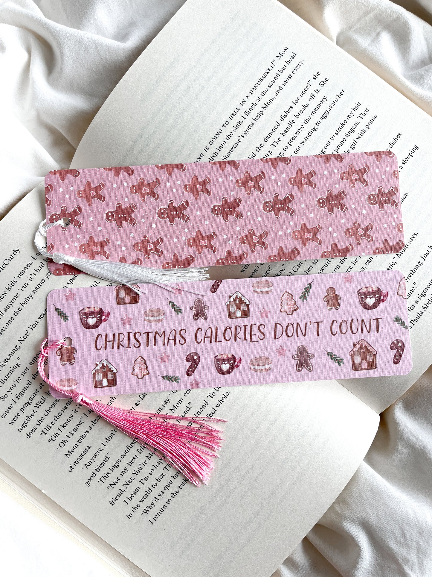 Gingerbread Man Bookmark | Cute Winter Bookmark