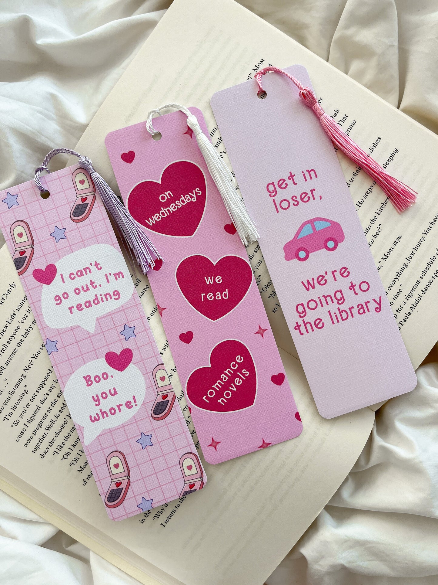 Mean Girls Bookmark | Girly Bookmark | Romance Bookmark