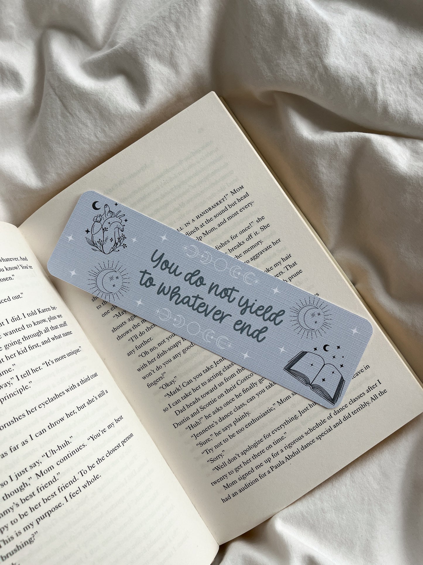 ToG Fireheart Bookmark | You Do Not Yield Bookmark