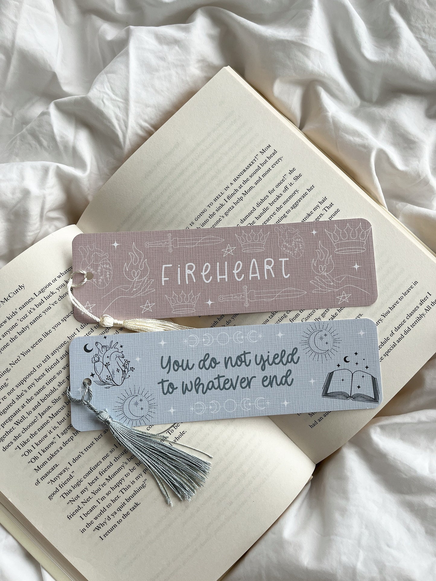 ToG Fireheart Bookmark | You Do Not Yield Bookmark