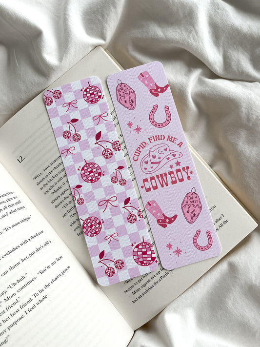 Cowgirl Western Styled Bookmark | Disco Cowgirl Bookmark