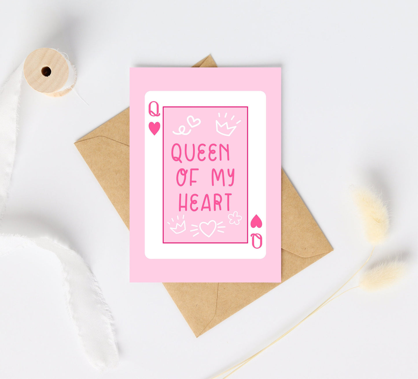 King Of My Heart Greeting Card | TS Love Card