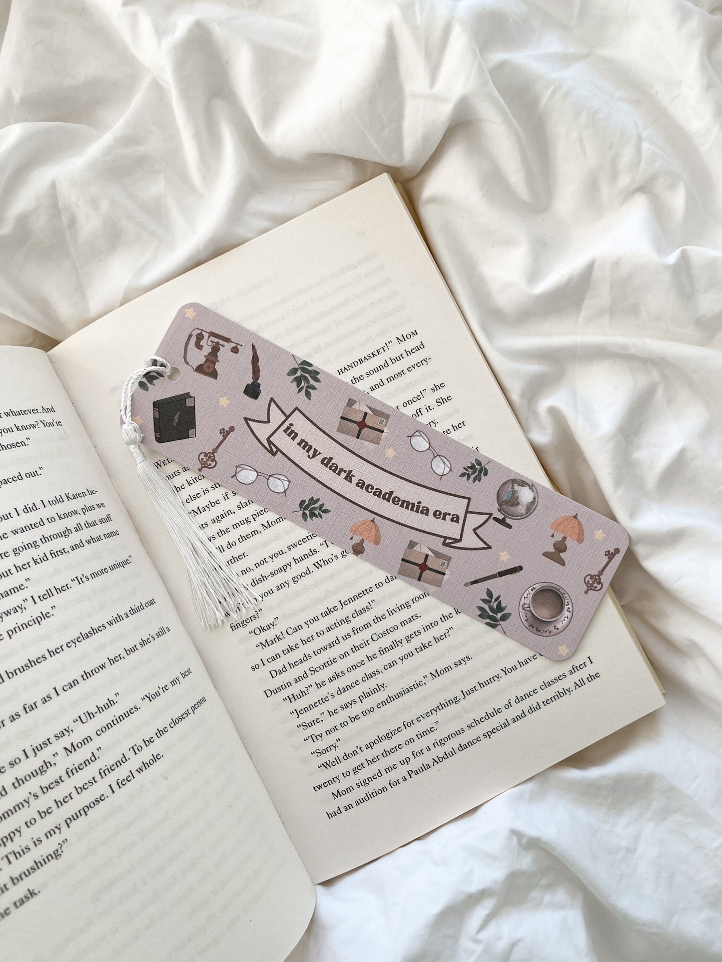 Secret Dark Academia Society Bookmark | Dark Academia Club Bookmark