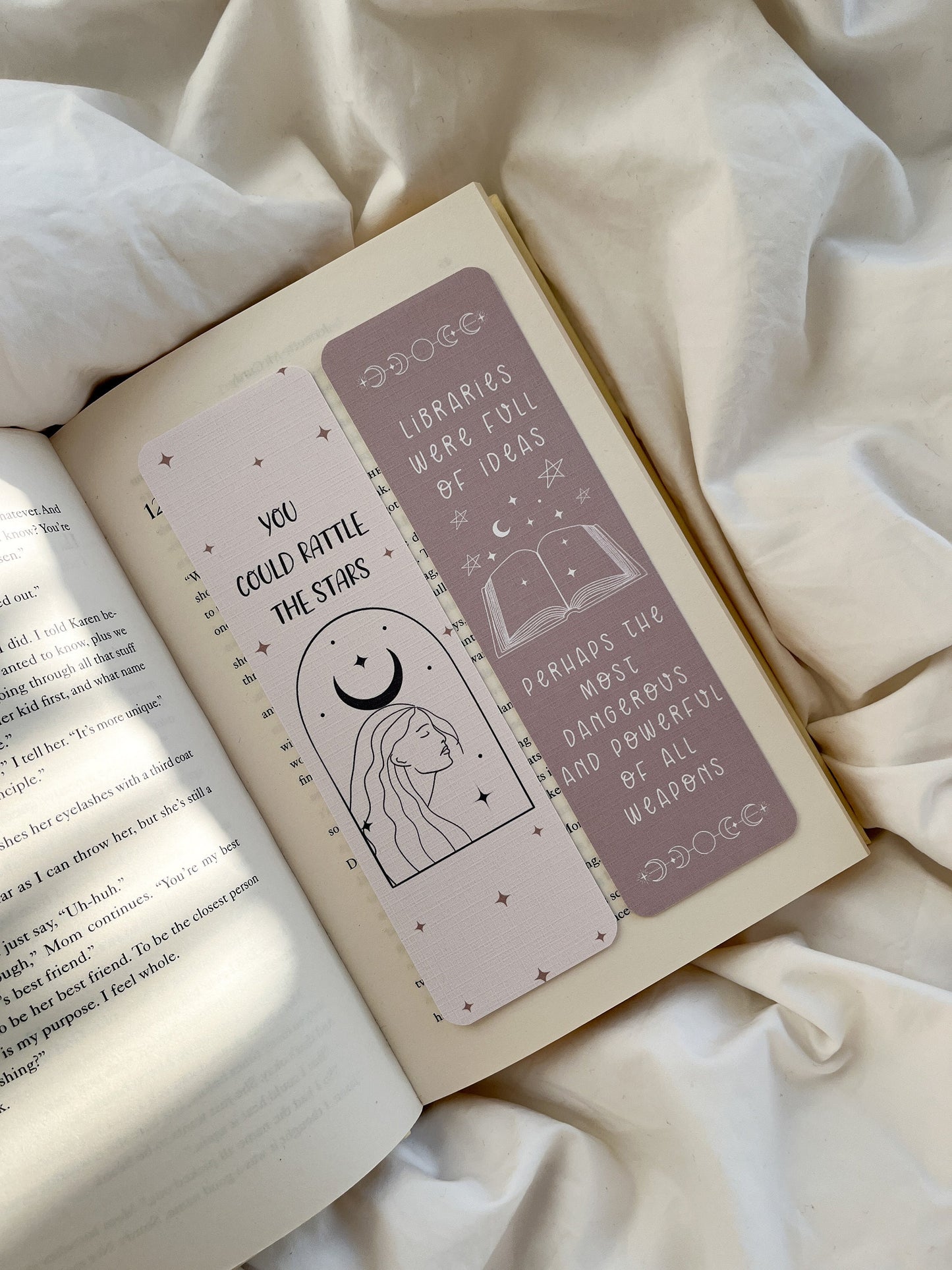 Throne of Glass Bookmark | You Could Rattle The Stars Quote