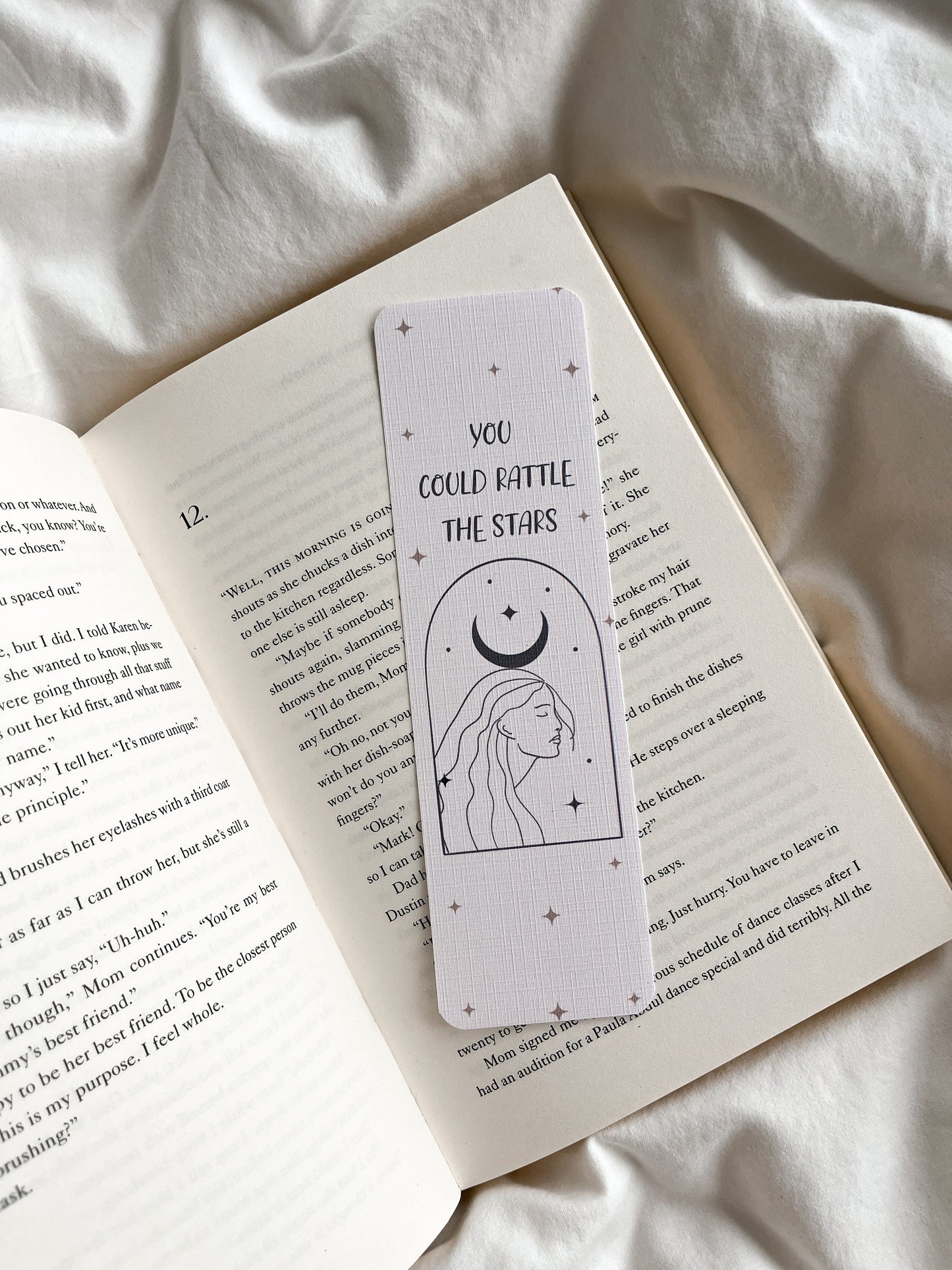 Throne of Glass Bookmark | You Could Rattle The Stars Quote