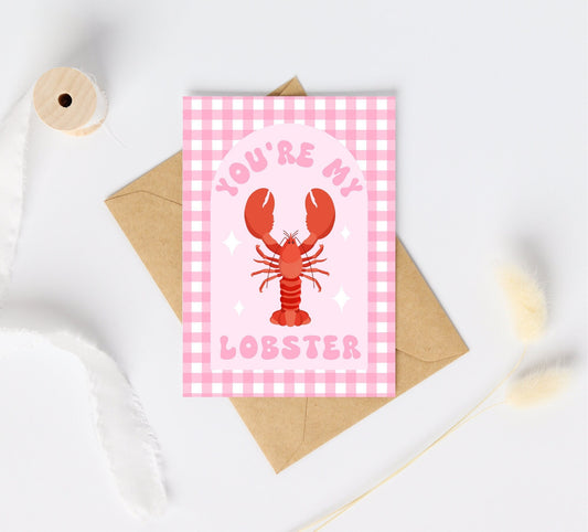 You're My Lobster Card