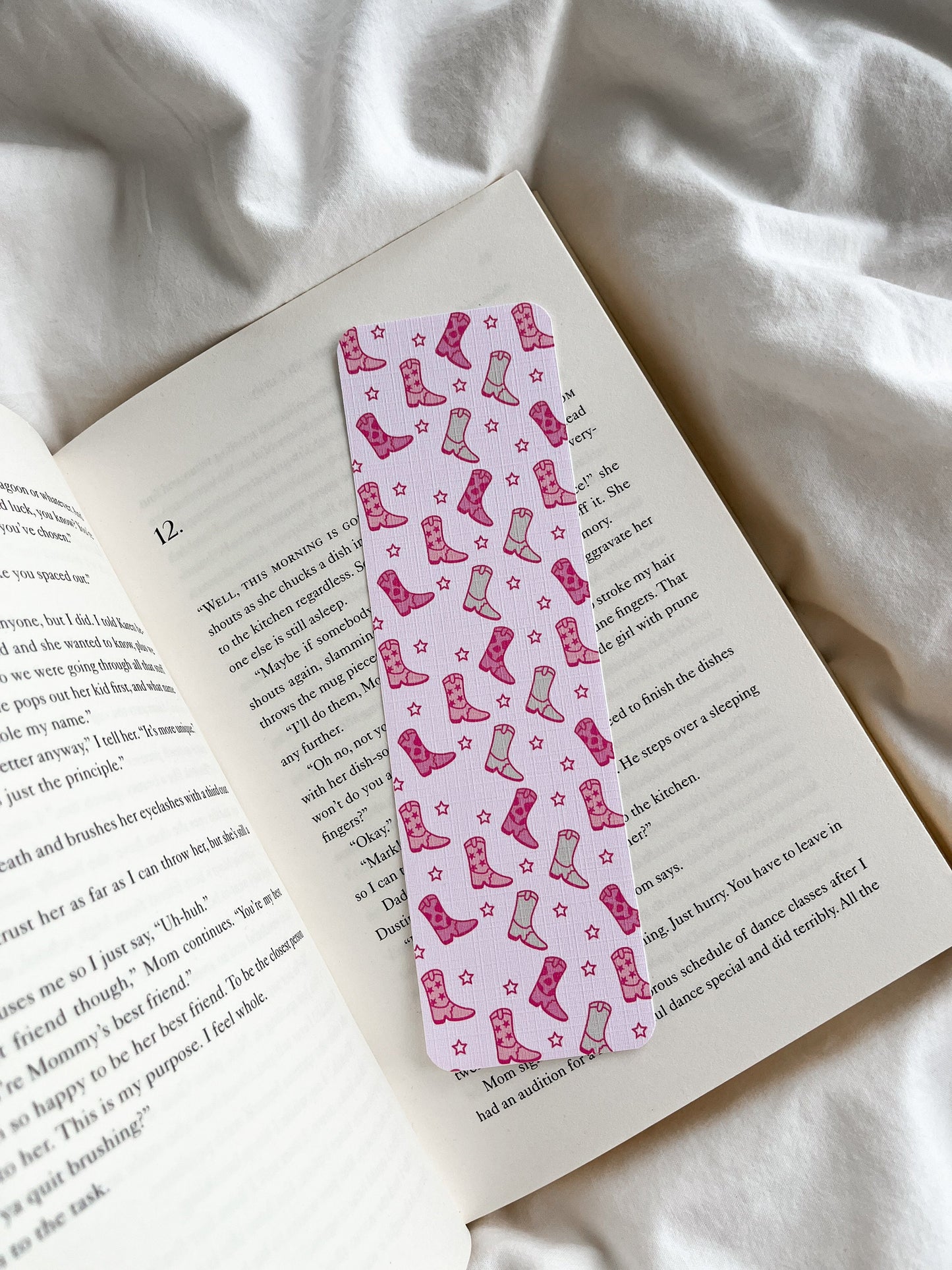 Cowboy Romance Book Club Bookmark Ticket | Bookmark Ticket Bookmark