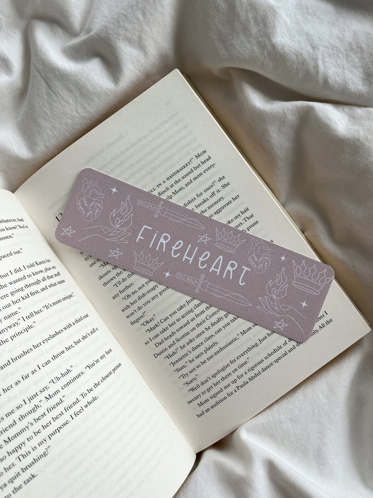 ToG Fireheart Bookmark | You Do Not Yield Bookmark