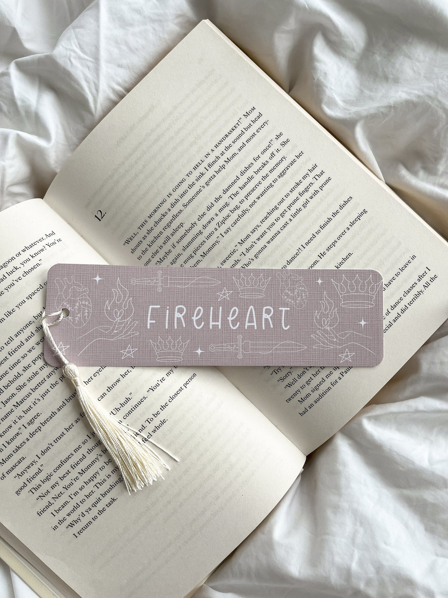 ToG Fireheart Bookmark | You Do Not Yield Bookmark