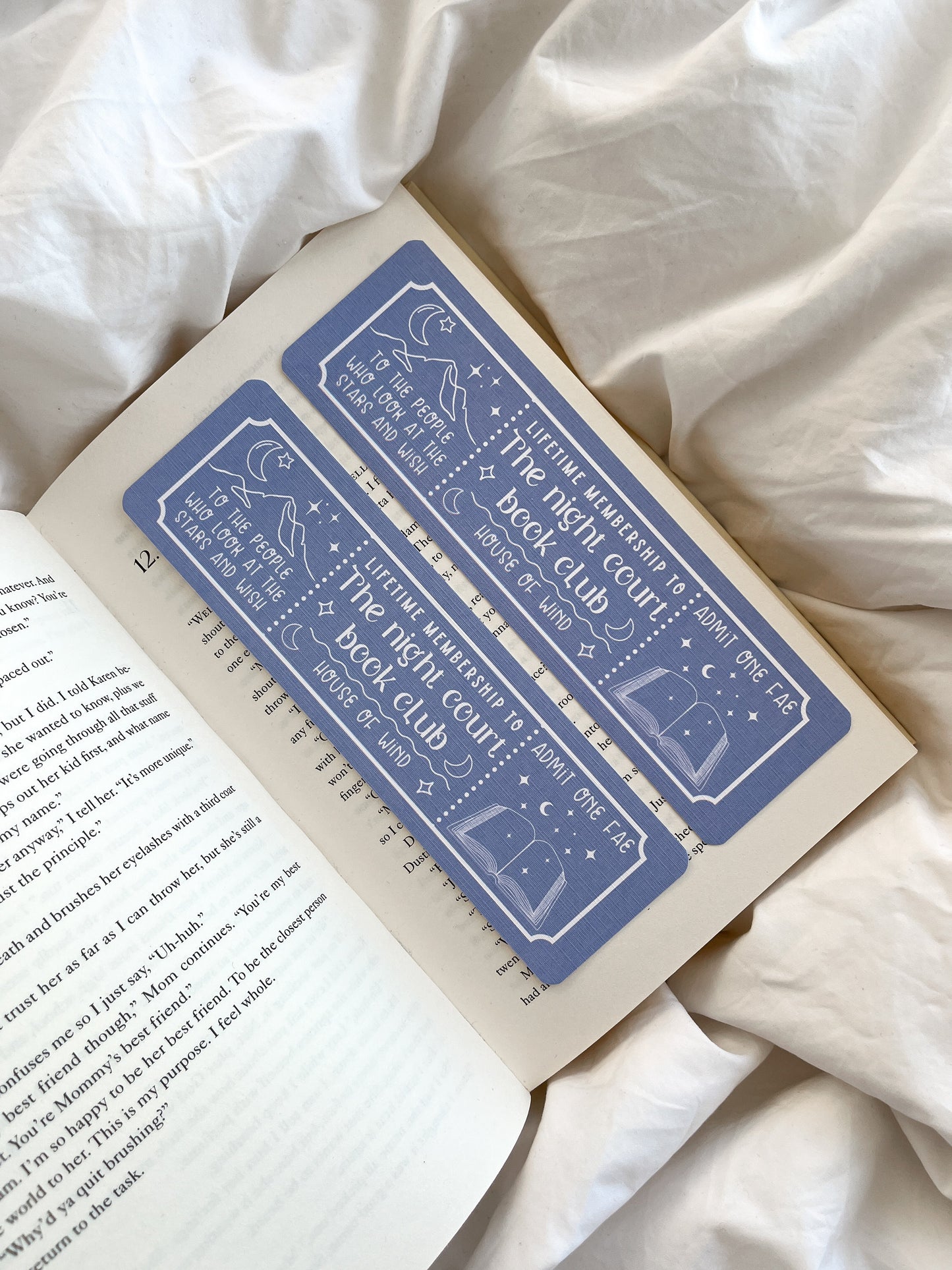 Night Court Book Club Bookmark | A Court Of Bookmark