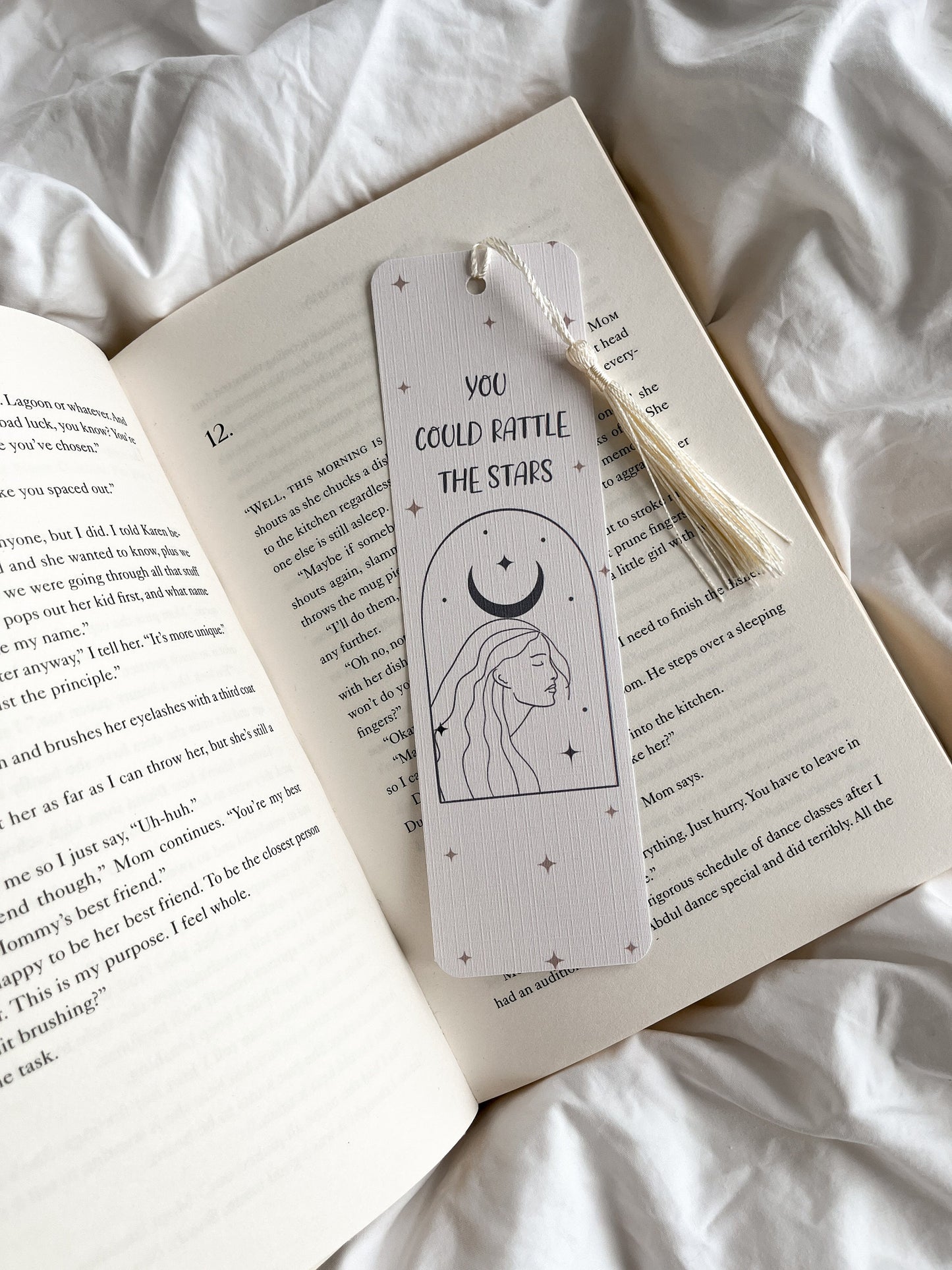 Throne of Glass Bookmark | You Could Rattle The Stars Quote