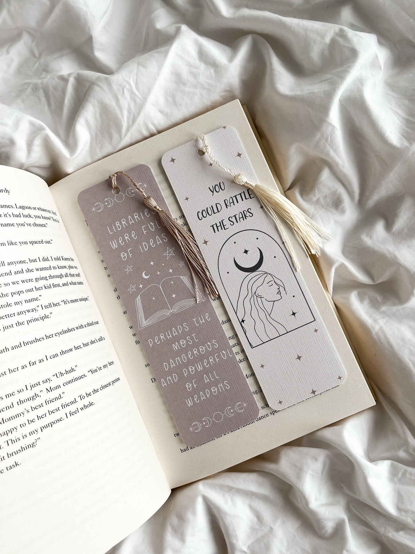 Throne of Glass Bookmark | You Could Rattle The Stars Quote