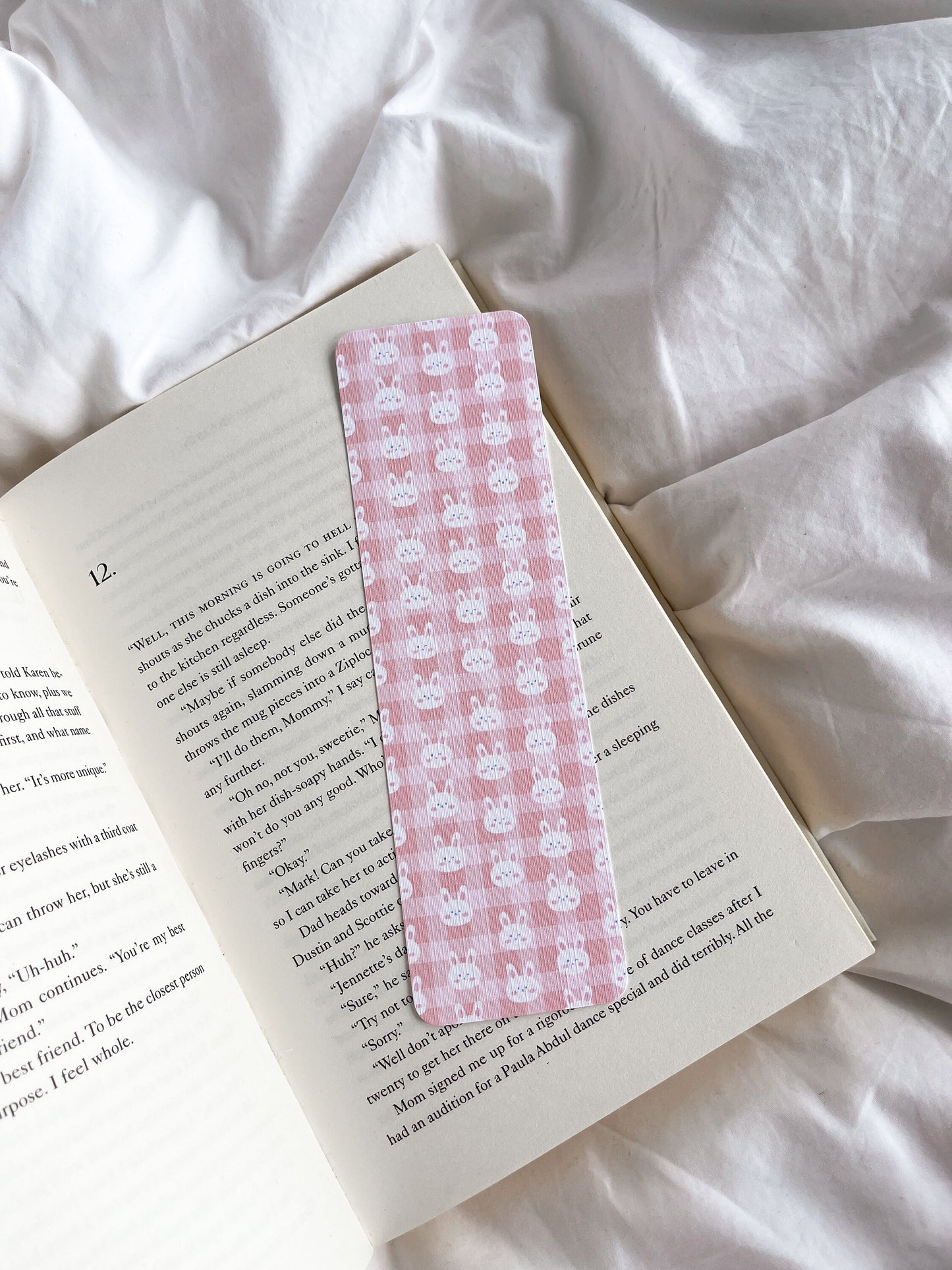 In My Girly Era Bookmark | Cute Bunny Bookmark