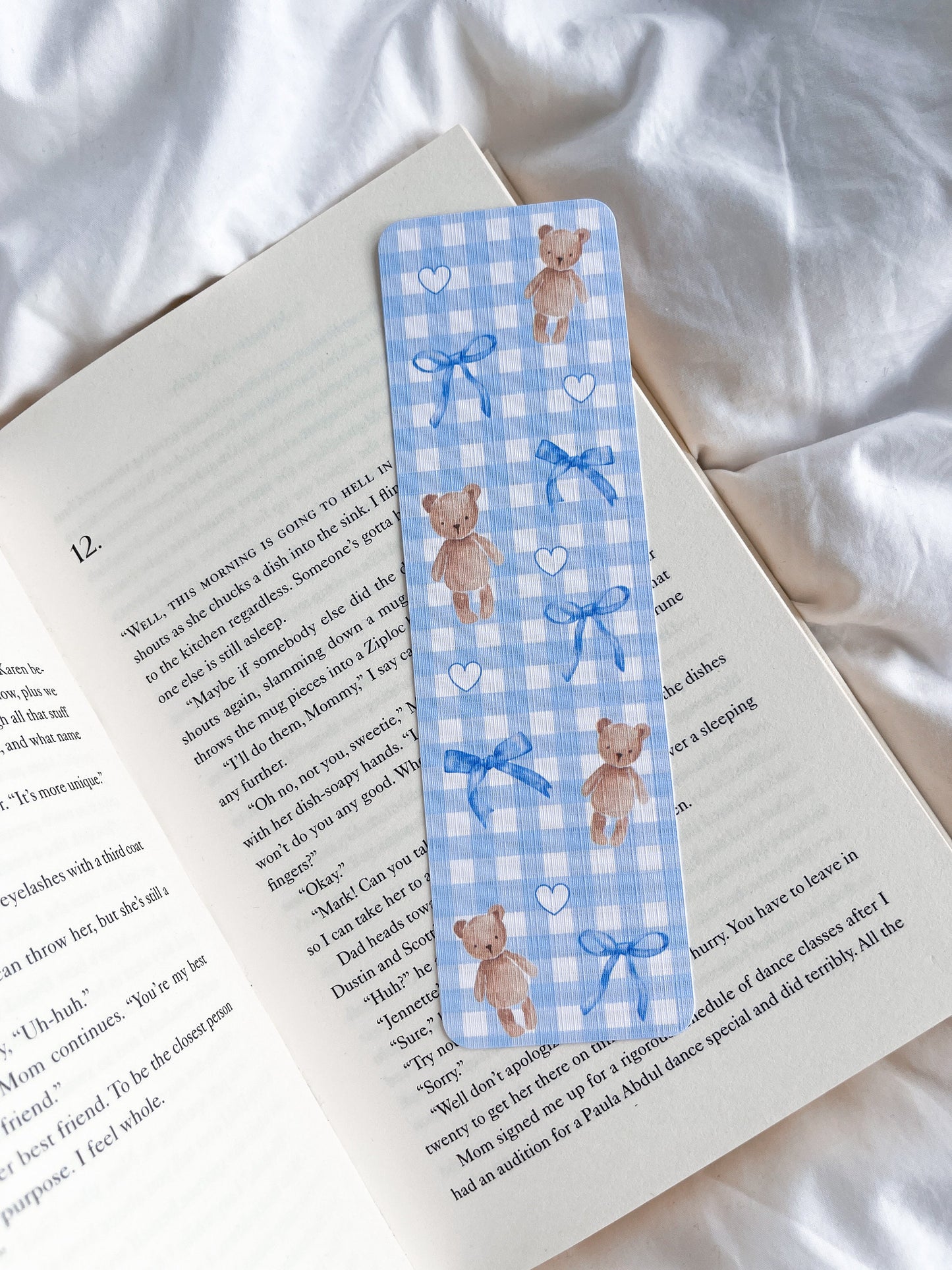 One More Page Bows Bookmark | Coquette Bow Bookmark