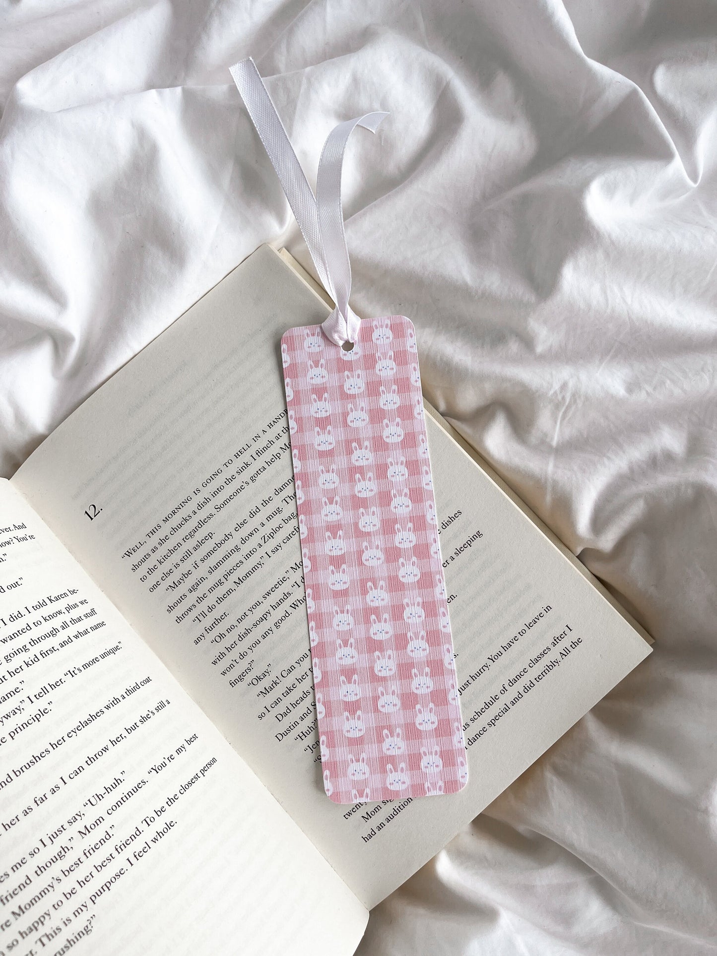 In My Girly Era Bookmark | Cute Bunny Bookmark