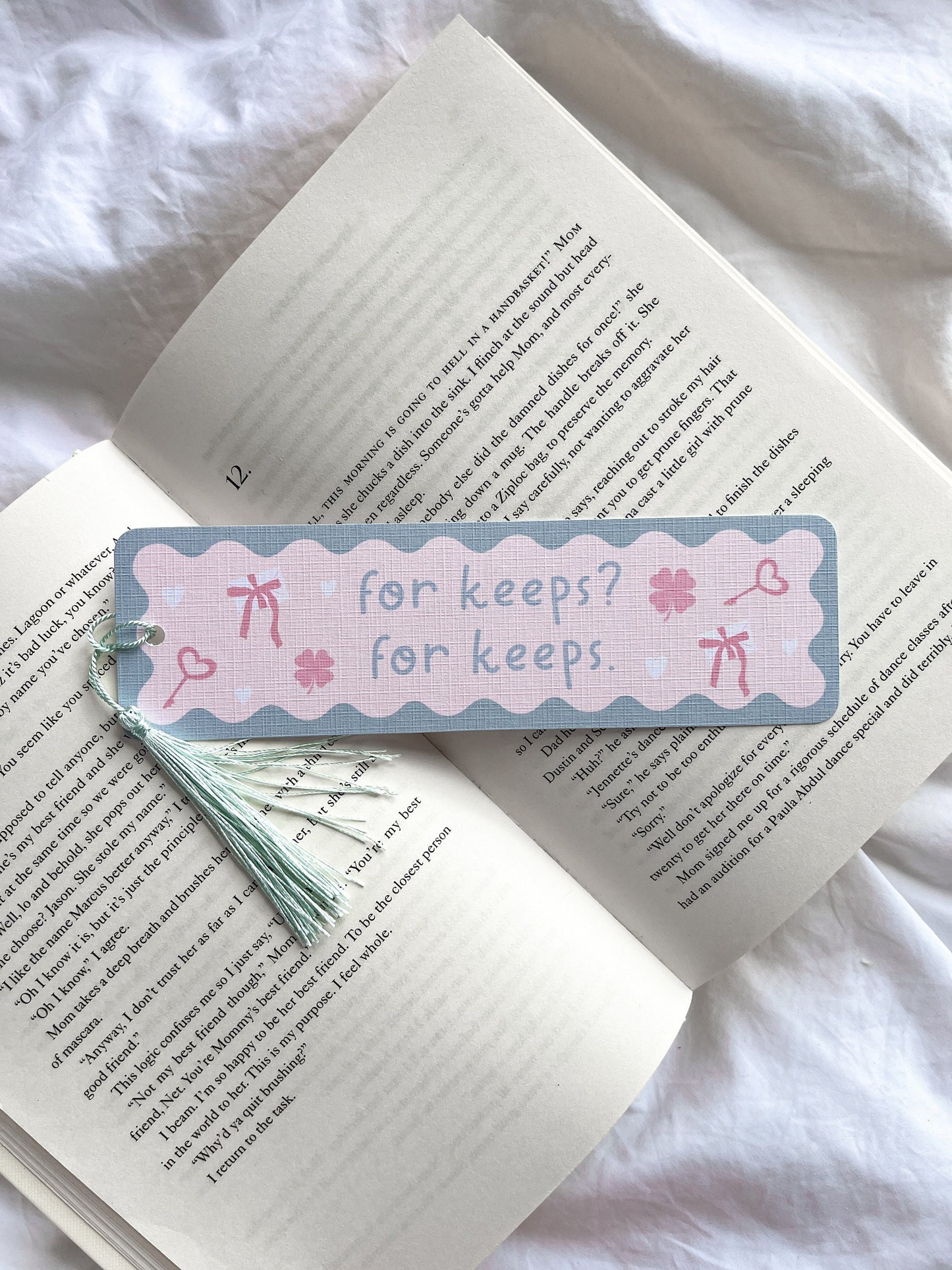 Tommen College Bookmark | Boys Of Tommen | Romance Bookmark | Bookish Gift | Book Lovers Bookmark