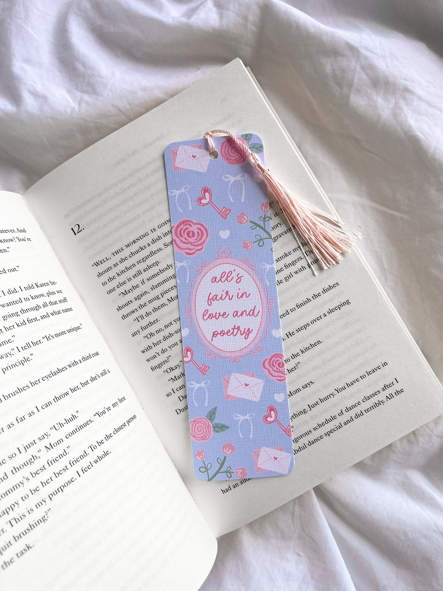 All's Fair In Love And Poetry Bookmark | So Long London Bookmark | TTPD | Cute Bookmark