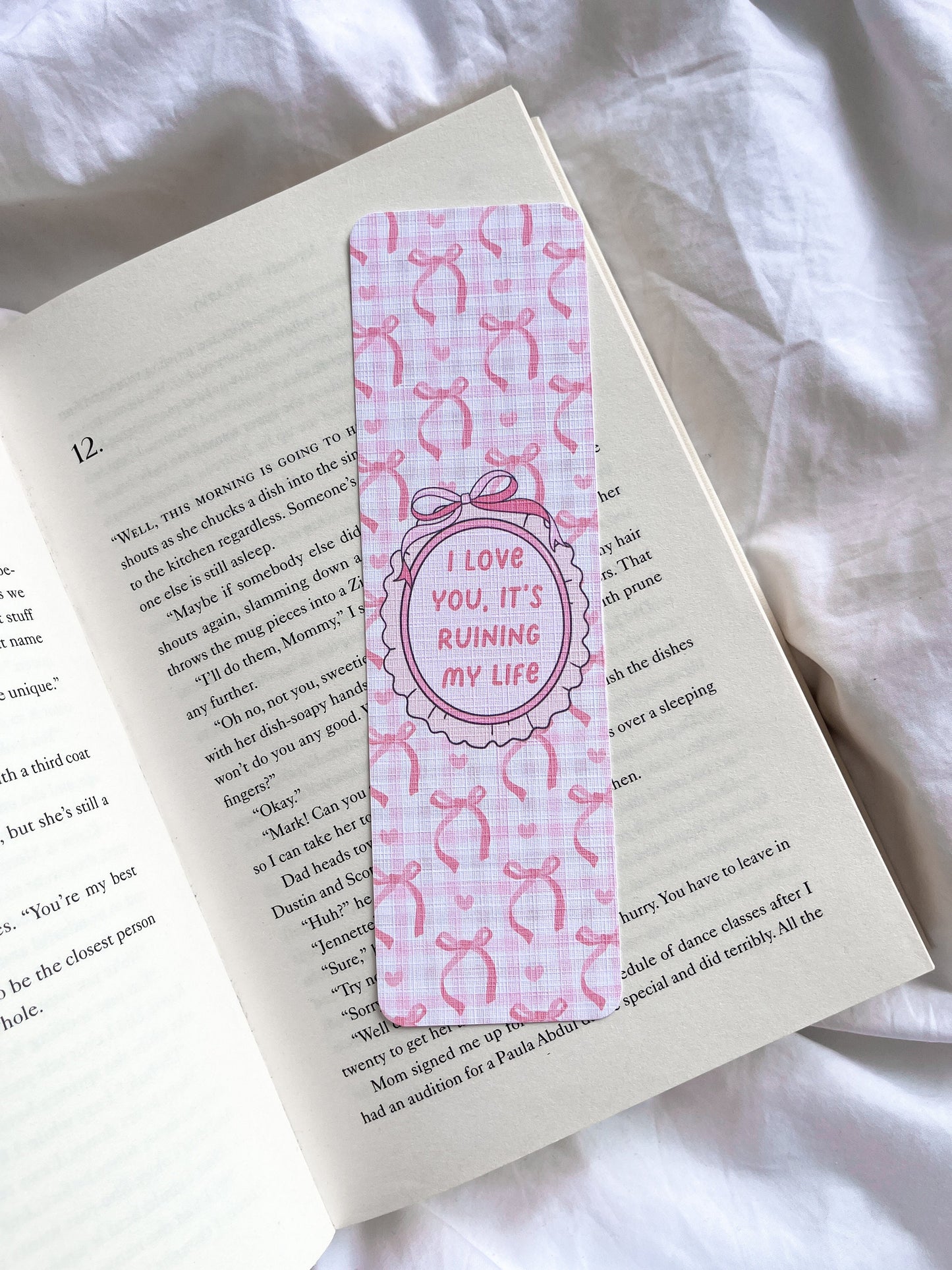 Tortured Poets Bookmark | TTPD | I Can Do It With A Broken Heart Bookmark | Cute Bookmark