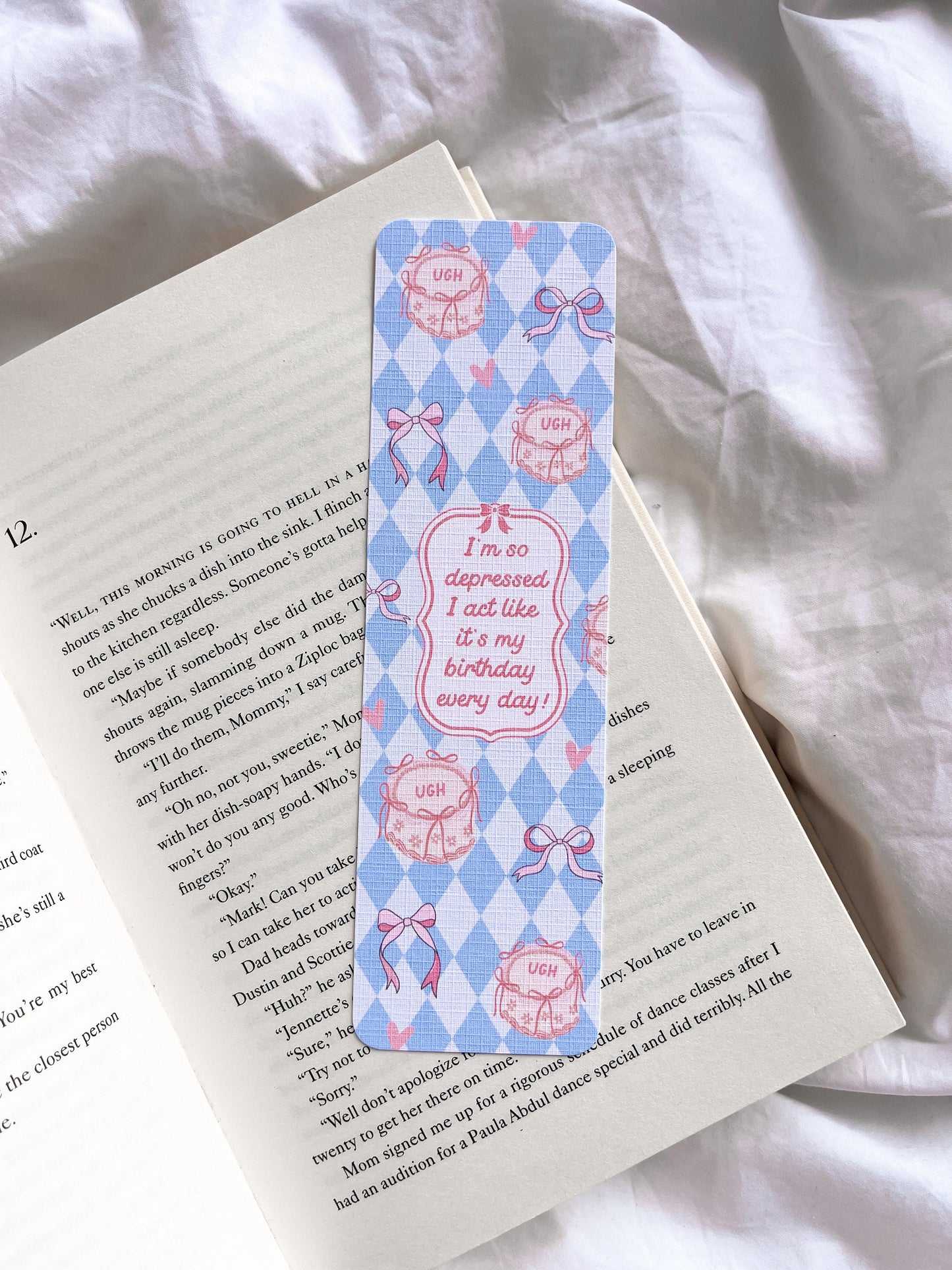 Tortured Poets Bookmark | TTPD | I Can Do It With A Broken Heart Bookmark | Cute Bookmark