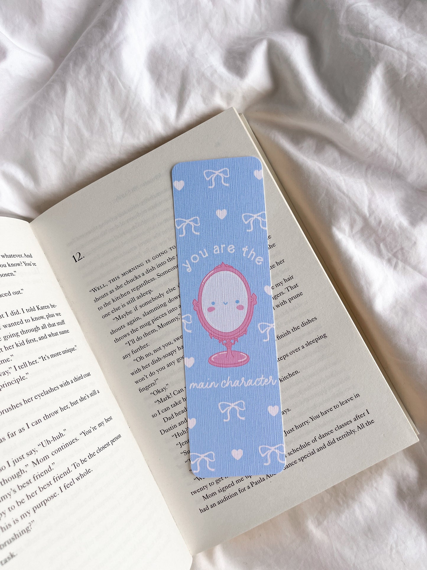 Girly Girl Era Bookmark | Soft Girl Bookmark | Main Character Bookmark | Cute Bookmark | Romantised Bookmark | Romantic Bookmark