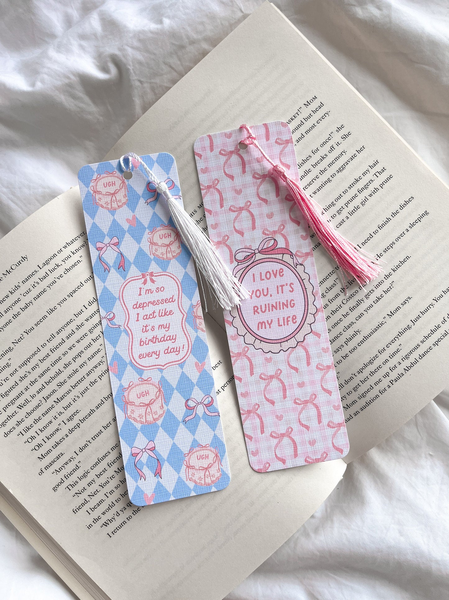 Tortured Poets Bookmark | TTPD | I Can Do It With A Broken Heart Bookmark | Cute Bookmark