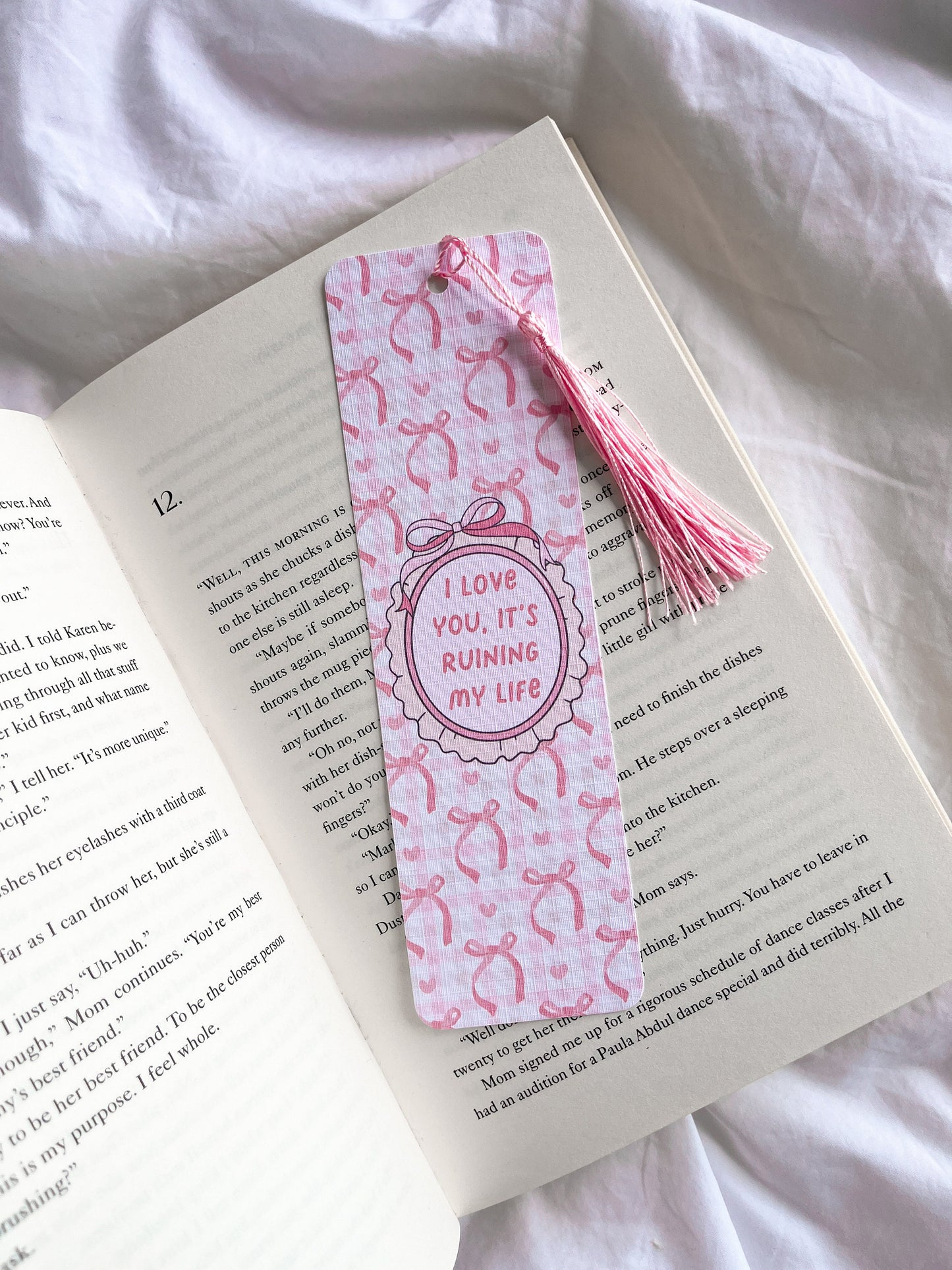 Tortured Poets Bookmark | TTPD | I Can Do It With A Broken Heart Bookmark | Cute Bookmark