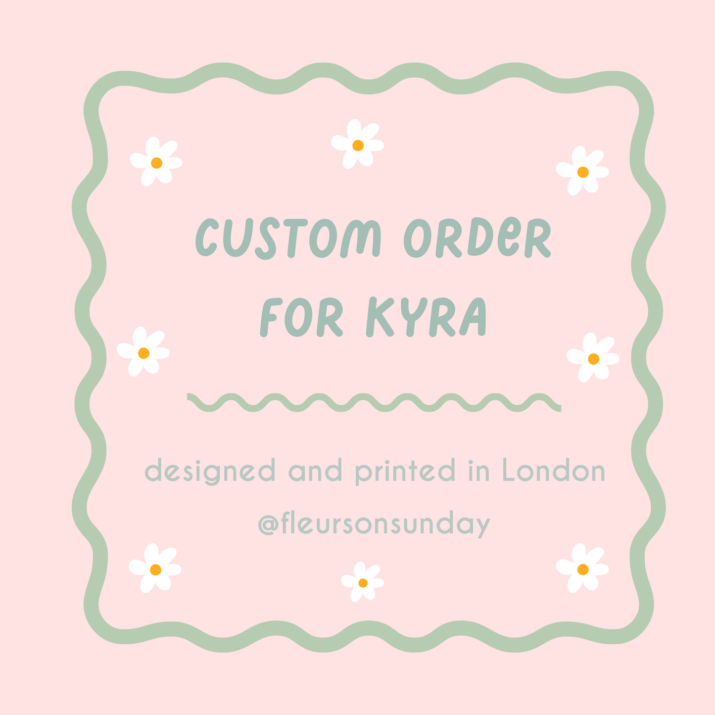 Custom Order | Kyra