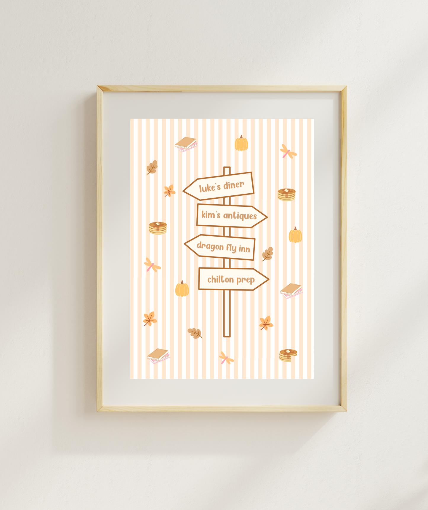 SH Autumnal Sign Art Print