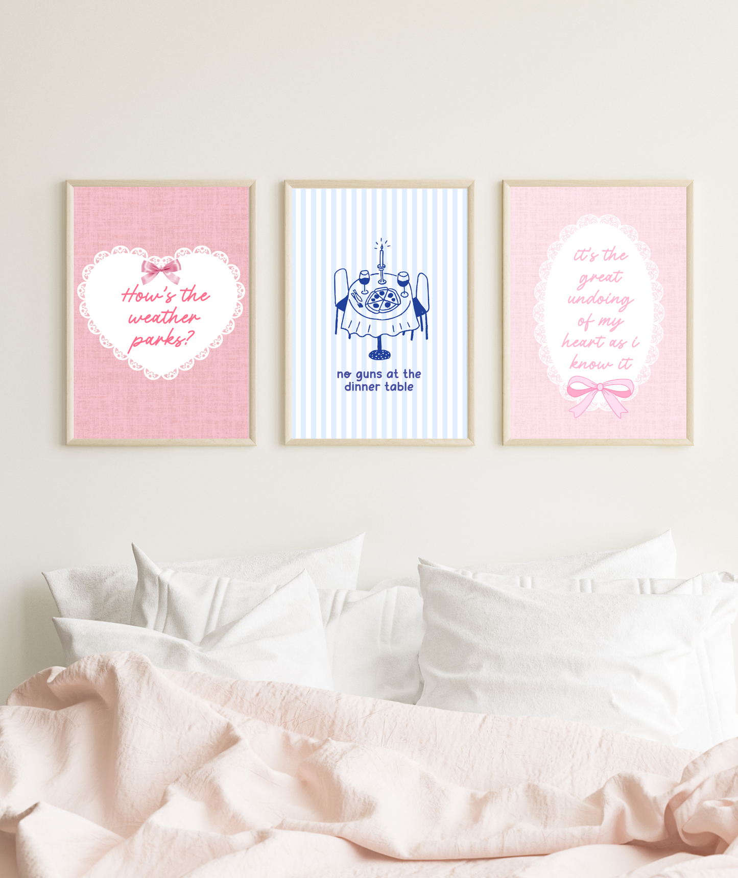 No Guns At The Dinner Table Art Print | Magnolia Parks Print