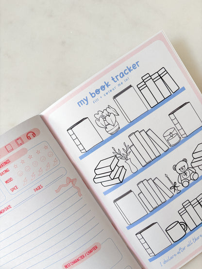 I'm Literally Just A Book Girl Journal | A5 Book Review Notebook