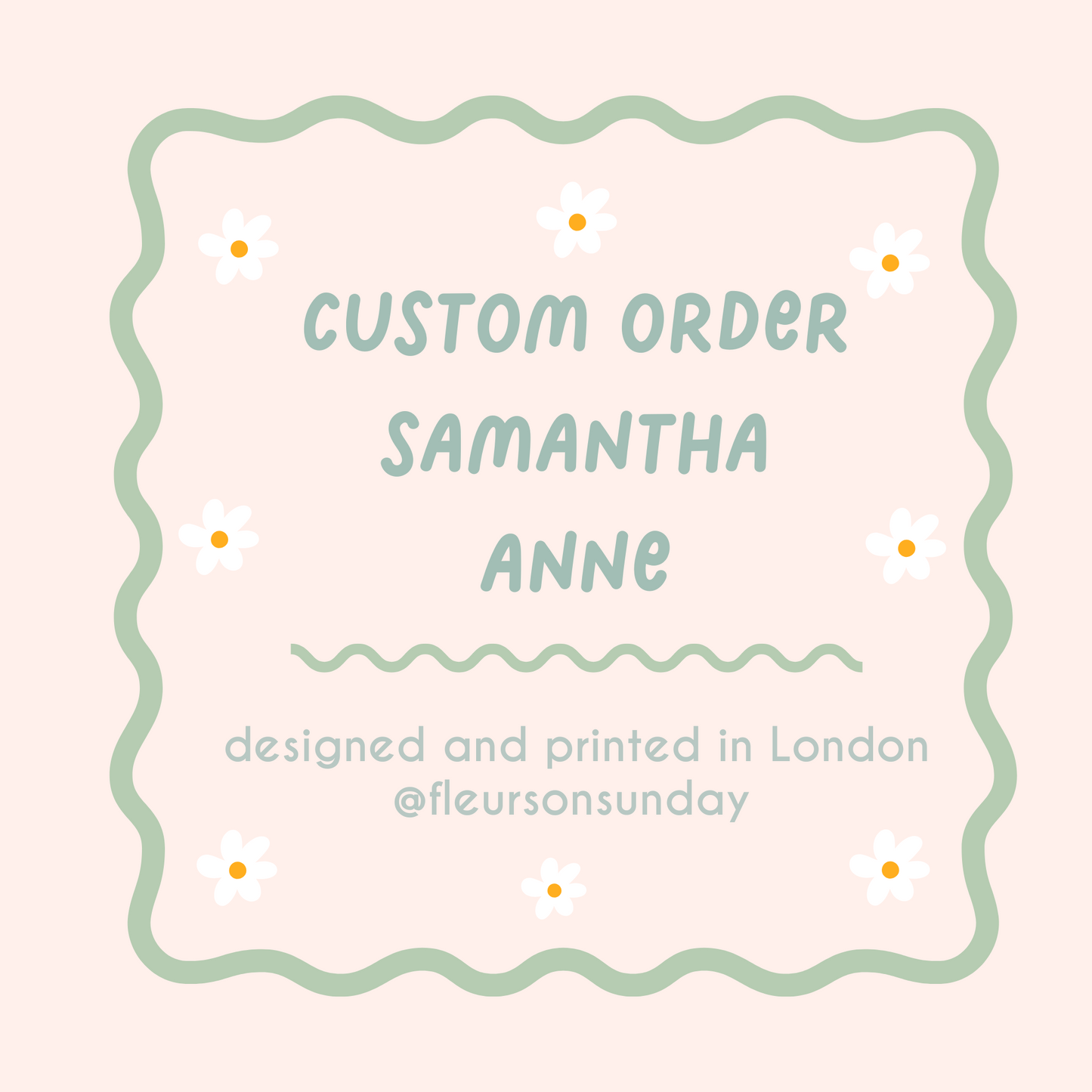 Custom Design | Samantha Anne