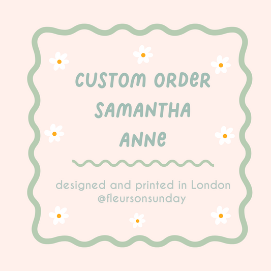 Custom Design | Samantha Anne