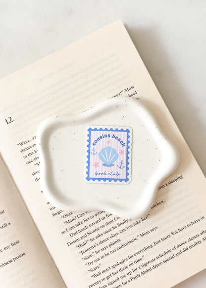 Cousins Beach Stamp Sticker