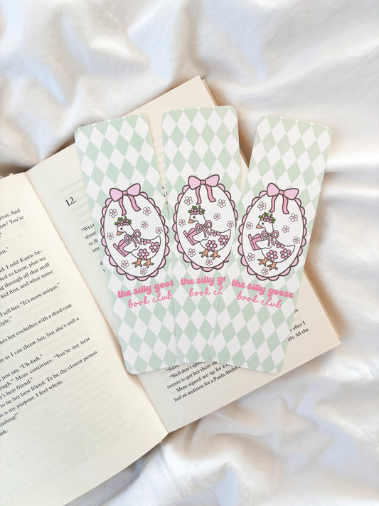 Silly Goose Book Club Bookmark