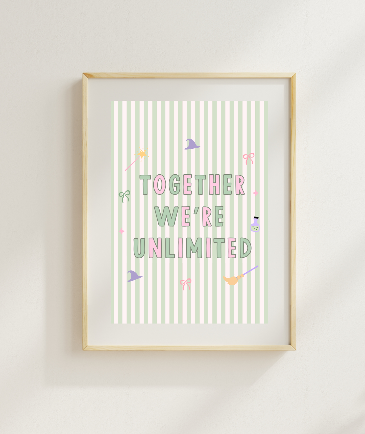 Together We're Unlimited Art Print