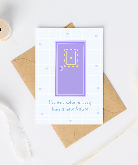 Friends New House Greeting Card